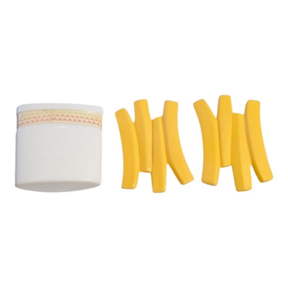 McDonald's McDonald's Happy Meal Fun With Food French Fry Toy Figure - Picture 7 of 7